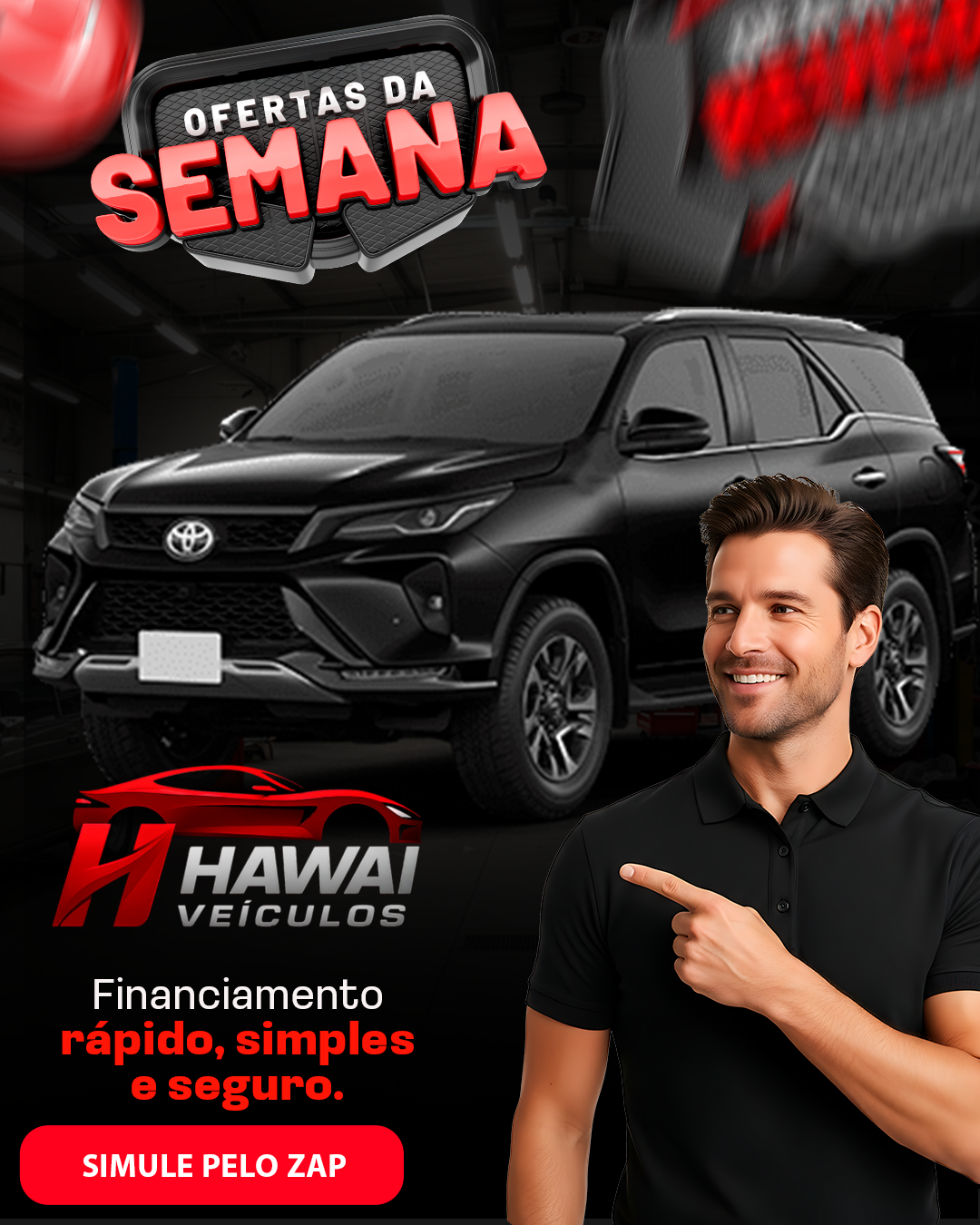 Ofertas da Semana - Hawai Veículos - Financiamento rápido, simples e seguro